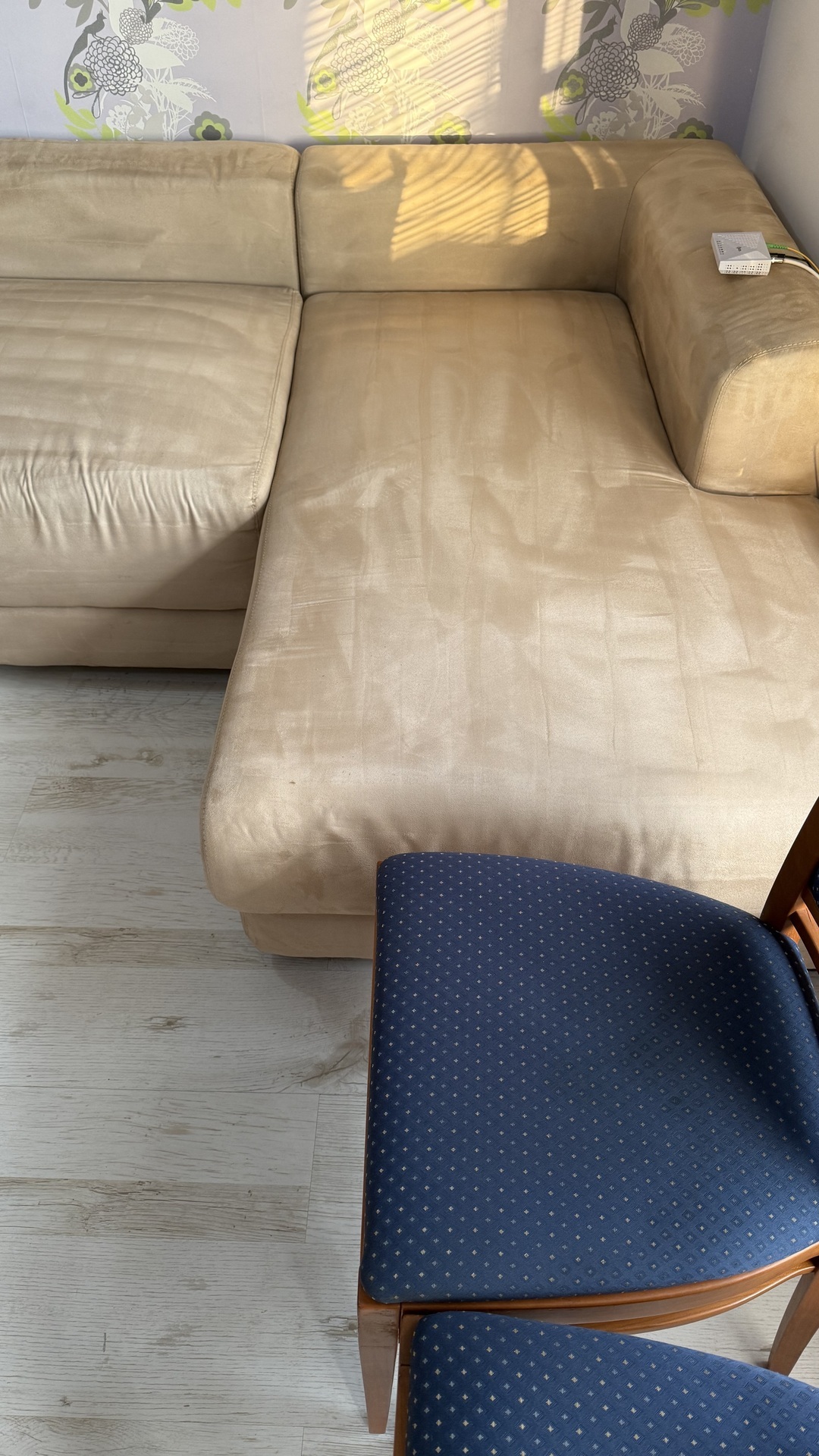 After photo for Couch reinigen
