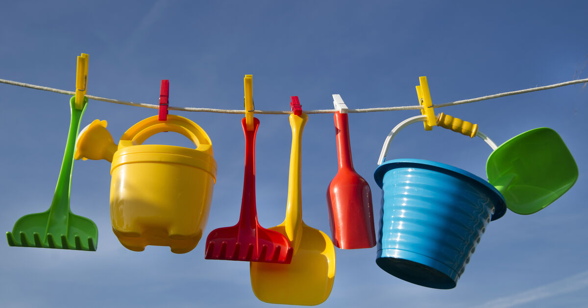 Outdoor-Spielzeug und Sandkiste reinigen: Sauber und sicher für Kinder