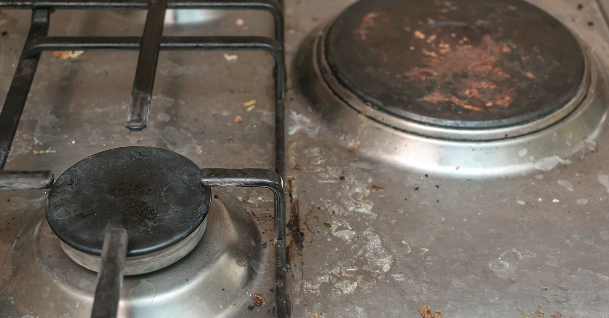 Abrasive pad beside damaged shiny finish