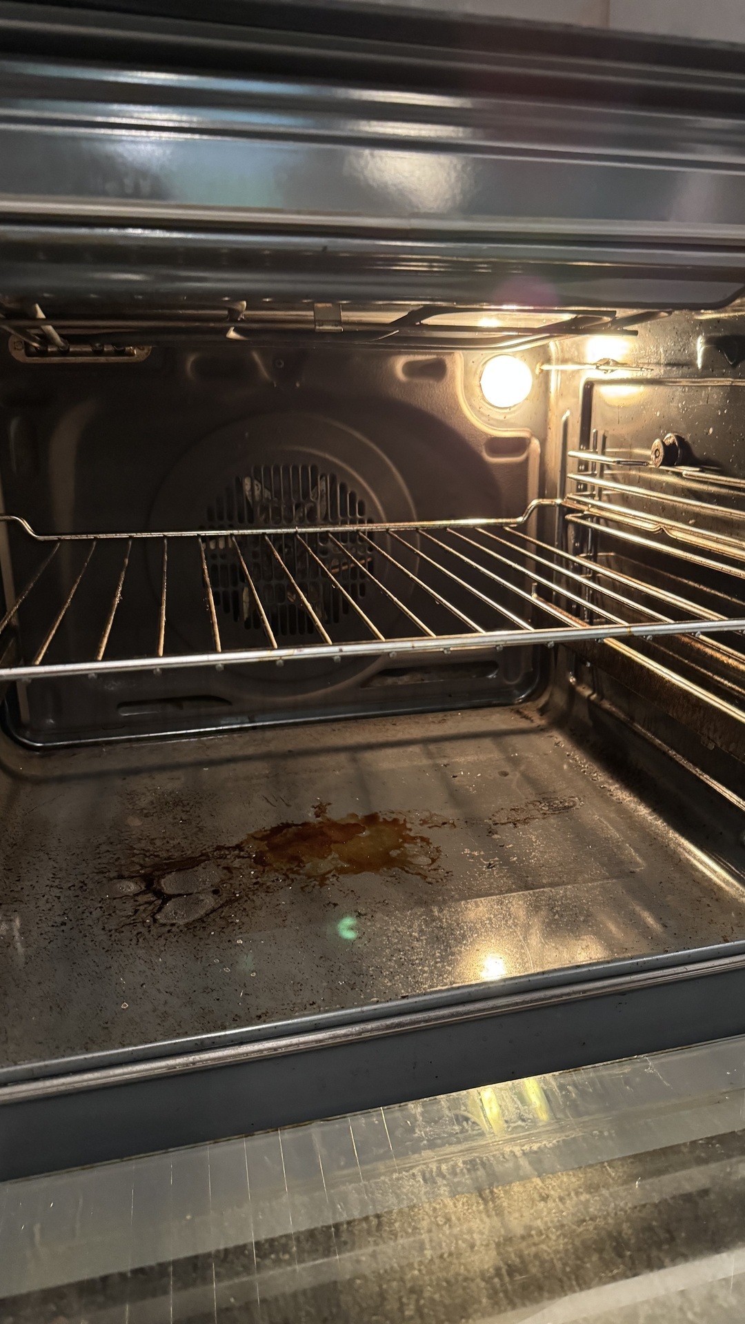 Before photo for Backofen reinigen