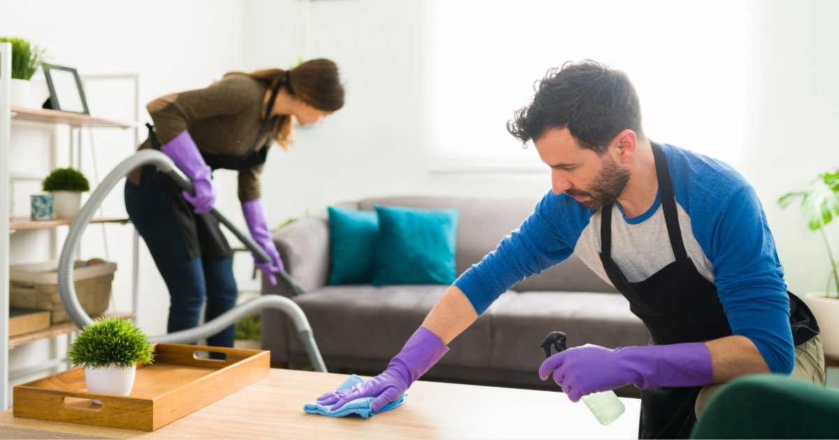 Professional home cleaning service