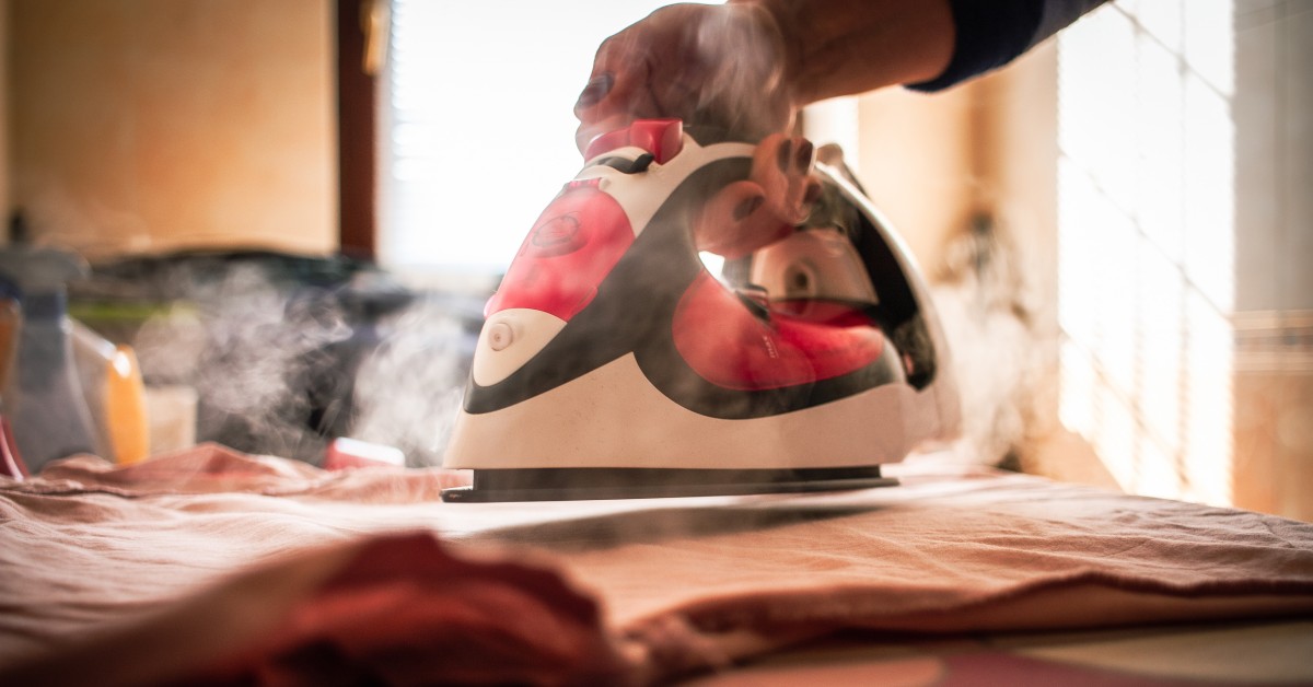 Household help with ironing